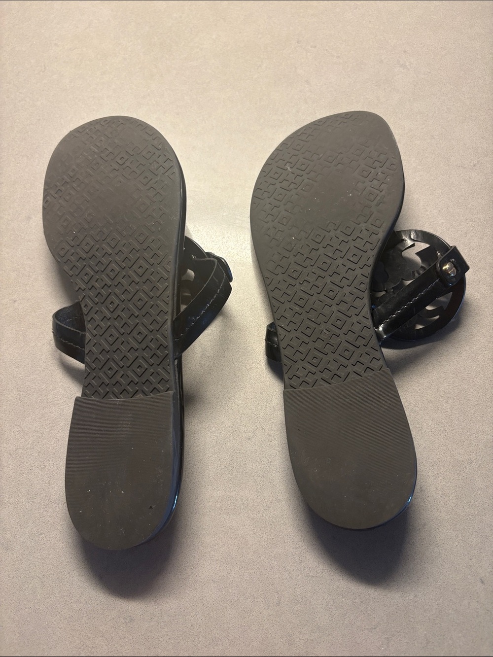 Tory Burch Black Miller Sandals 7 - Picture 3 of 3